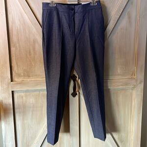 NWT EXPRESS ANKLE HIGH RISE PANTS Indigo Size 8